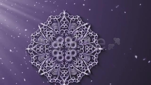 Quilling Snowflakes Videohive 6183742 Motion Graphics Image 5