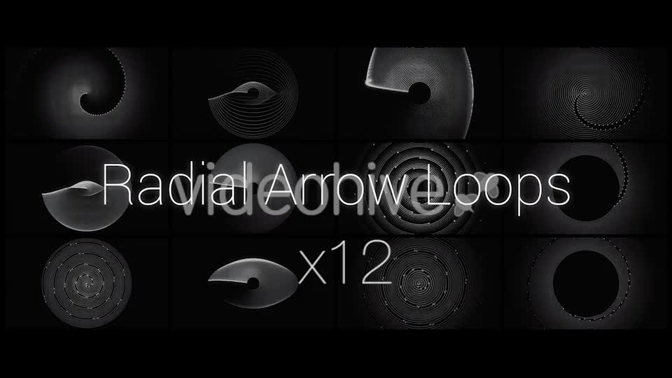 Radial Arrow Patterns Package Videohive 10382833 Motion Graphics Image 1