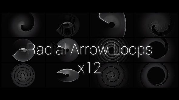 Radial Arrow Patterns Package - Videohive 10382833 Download