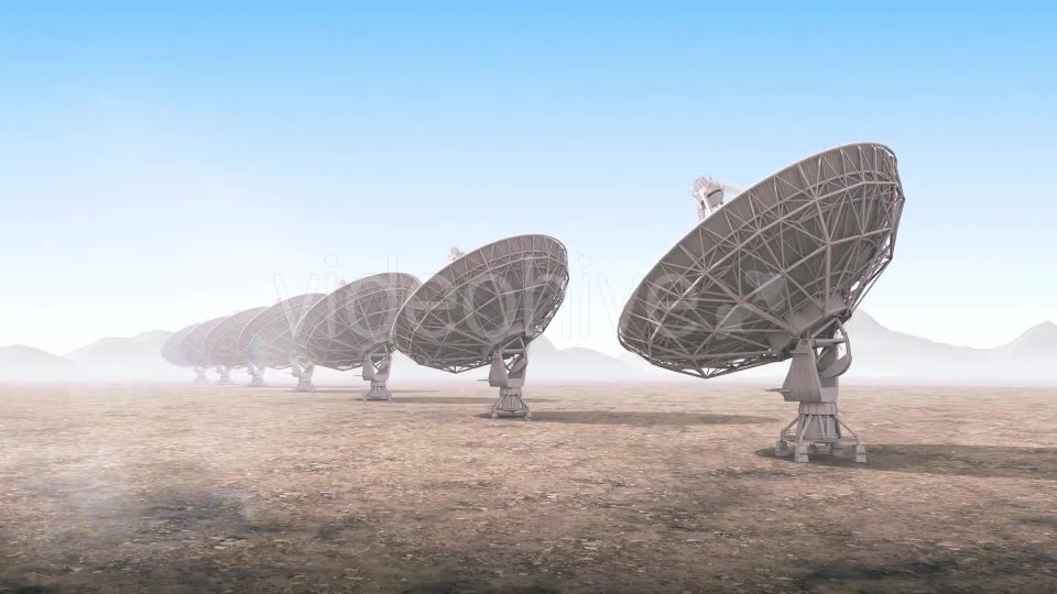 Radio Telescopes Videohive 10879860 Motion Graphics Image 2