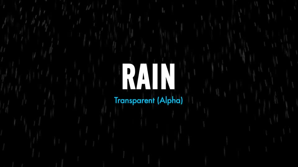 Rain Videohive 20067333 Motion Graphics Image 1