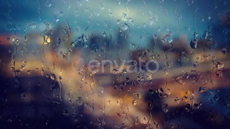 Rain on the Window Loop Videohive 22294858 Motion Graphics Image 2