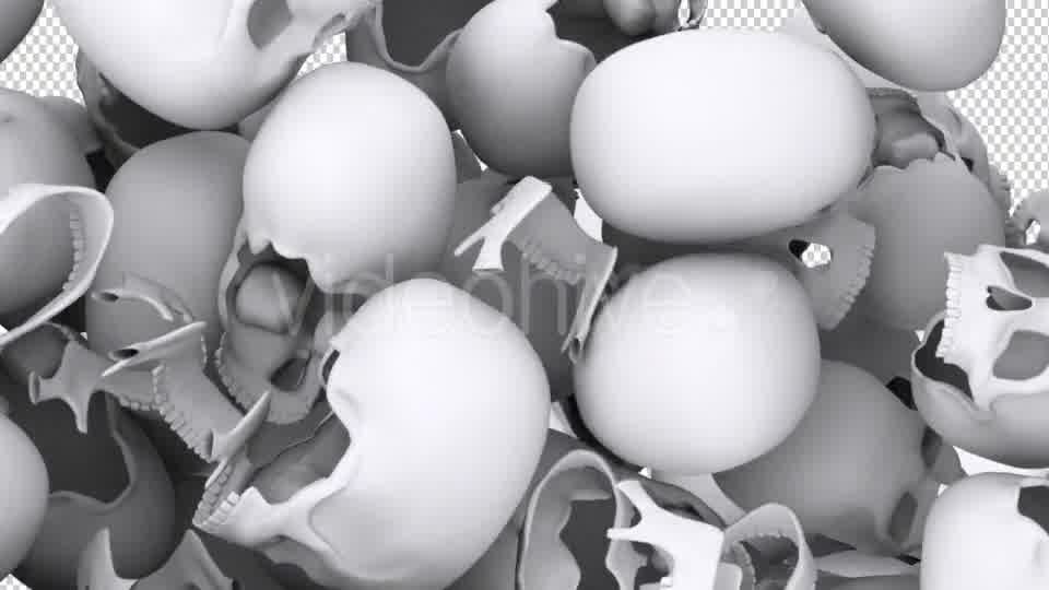 Rain Skulls Transition Videohive 11410388 Motion Graphics Image 10