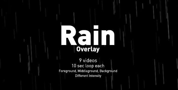Rain - Videohive Download 18560911