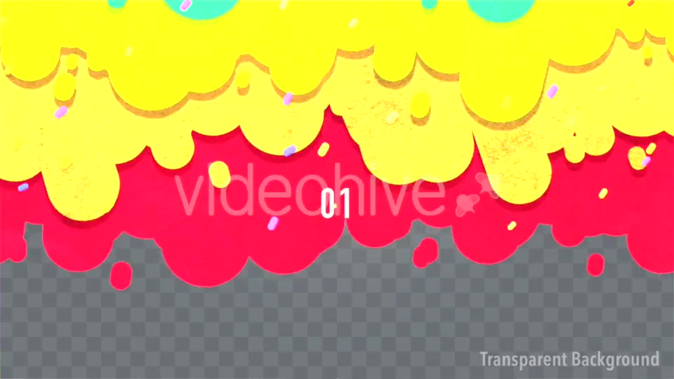 Rainbow and Sprinkles Transitions Pack Videohive 21147032 Motion Graphics Image 4