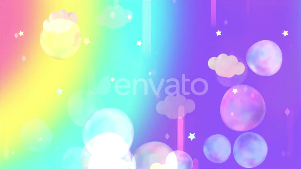 Rainbow Bubbles Sky Videohive 23284896 Motion Graphics Image 10