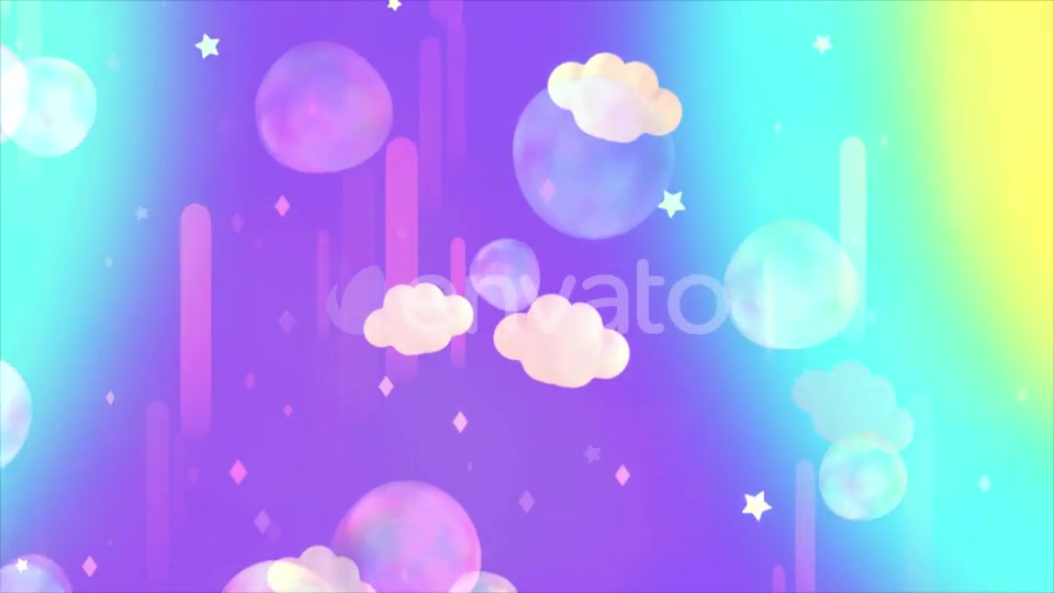 Rainbow Bubbles Sky Videohive 23284896 Motion Graphics Image 6