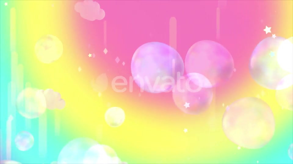 Rainbow Bubbles Sky Videohive 23284896 Motion Graphics Image 8