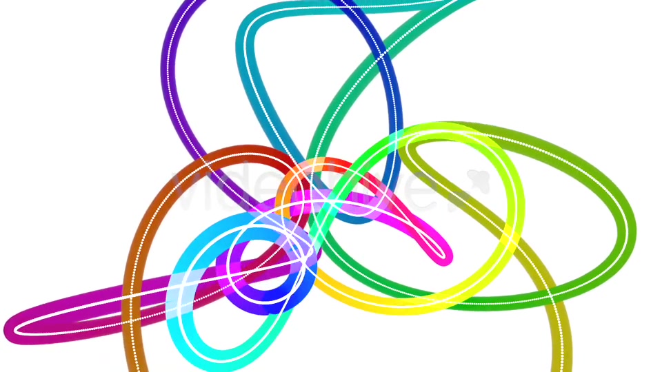 Rainbow Dancing Cords Pack of 2 Videohive 8031109 Motion Graphics Image 10