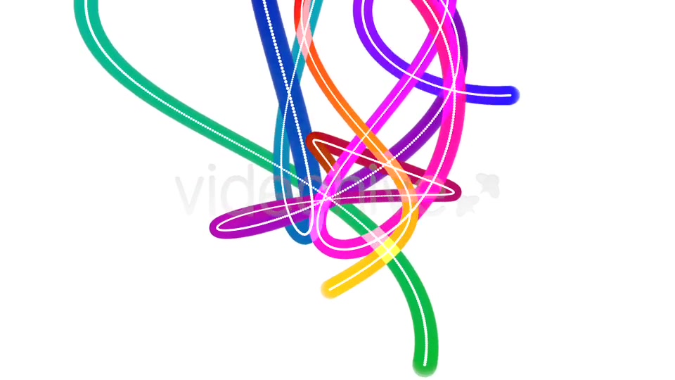 Rainbow Dancing Cords Pack of 2 Videohive 8031109 Motion Graphics Image 2