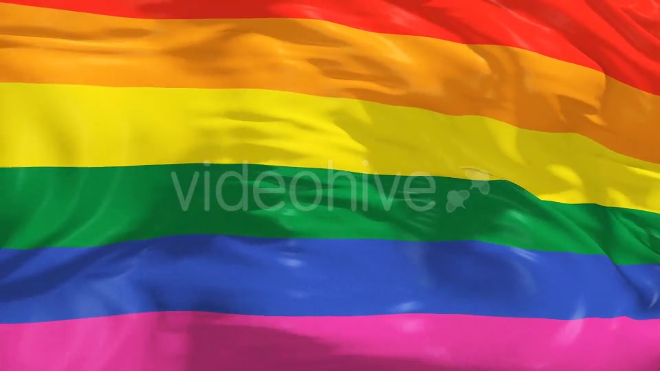 Rainbow Flag 4K Videohive 20212901 Motion Graphics Image 3