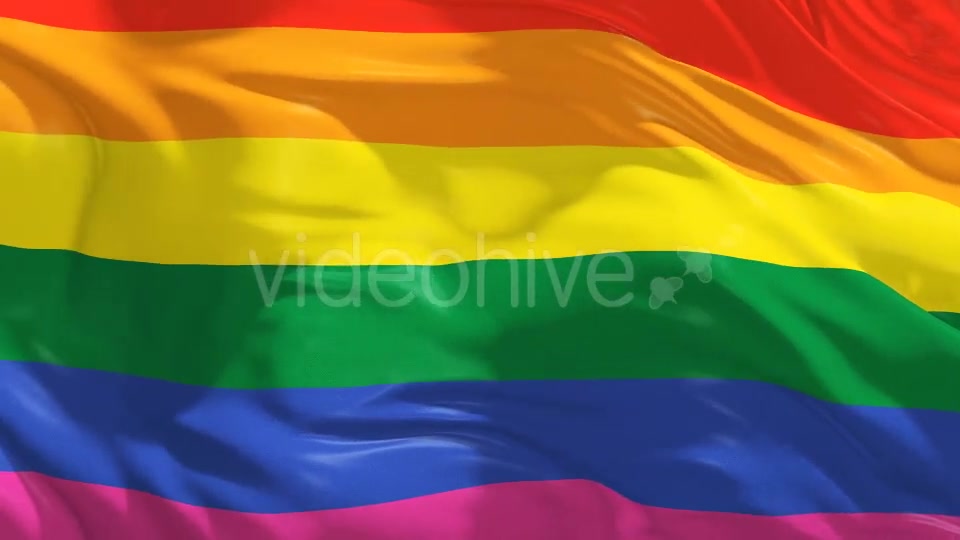 Rainbow Flag 4K Download Fast Videohive 20212901 Motion Graphics
