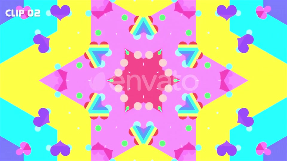 Rainbow Hearts Background Pack Videohive 24381963 Motion Graphics Image 6