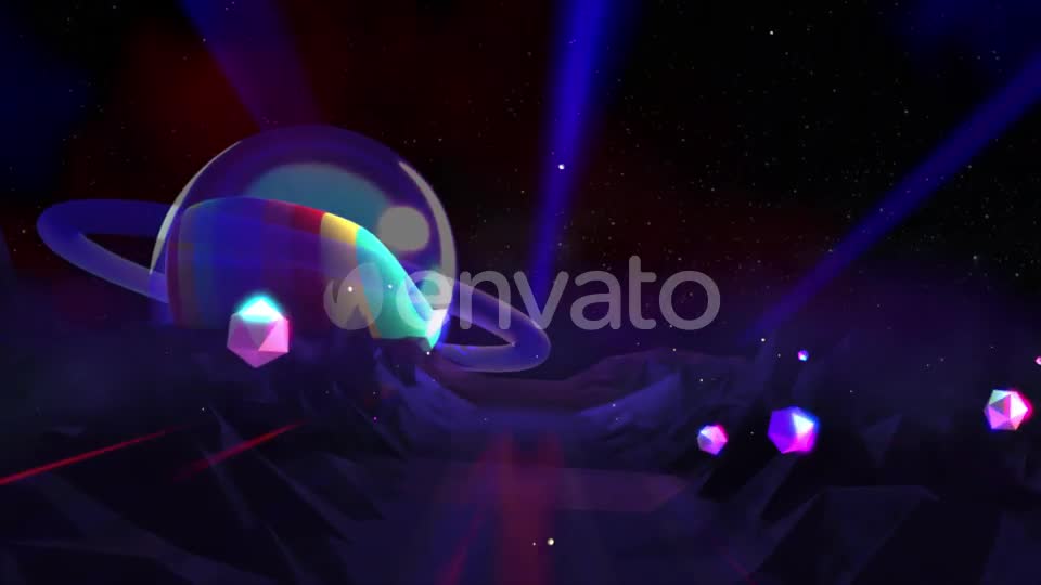 Rainbow Sci Fi Planet Videohive 23789046 Motion Graphics Image 1