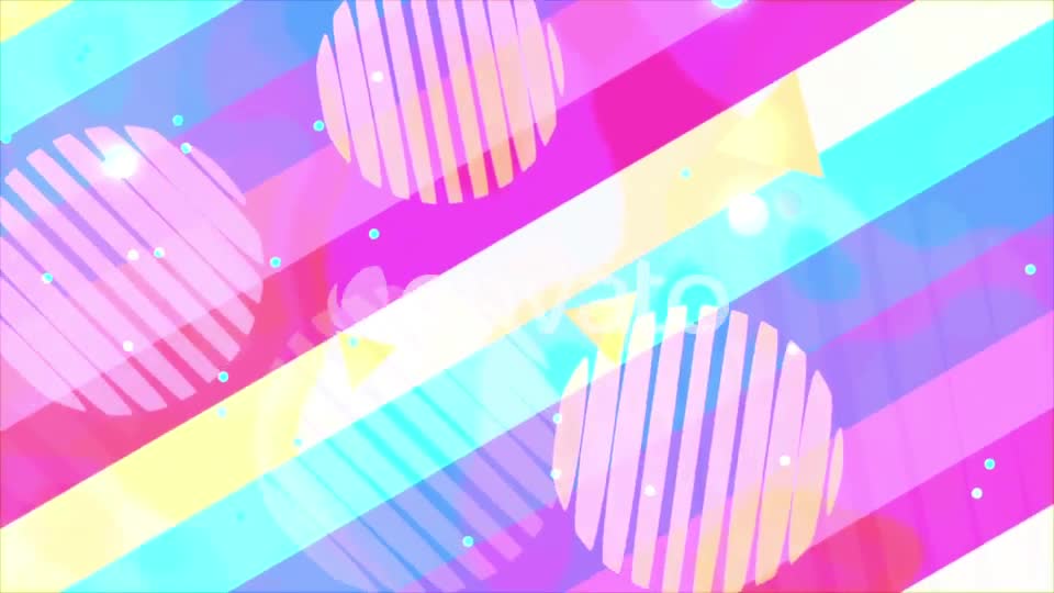 Rainbow Shapes Background Videohive 23055133 Motion Graphics Image 1