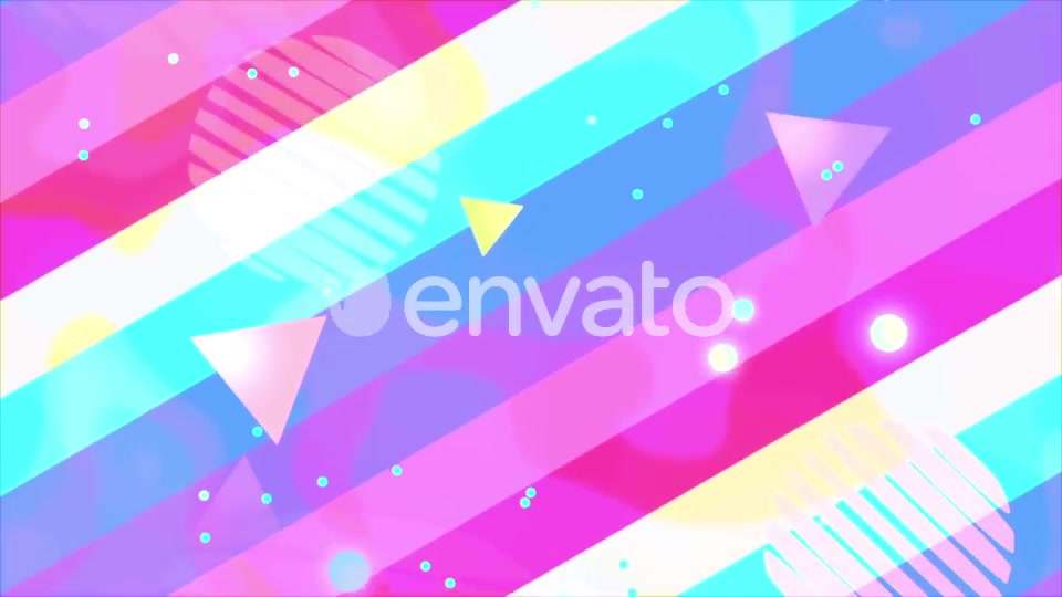 Rainbow Shapes Background Videohive 23055133 Motion Graphics Image 10