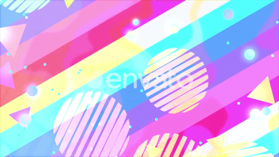 Rainbow Shapes Background Videohive 23055133 Motion Graphics Image 3