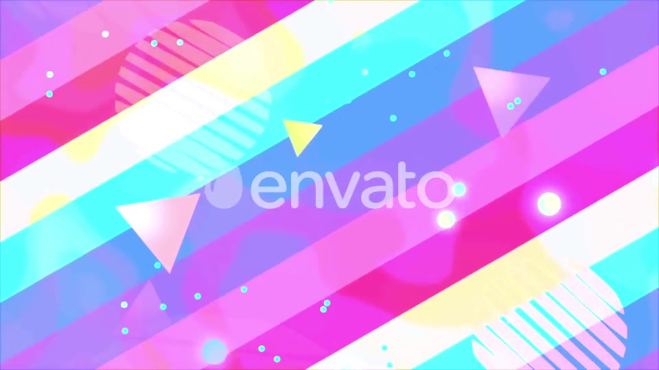 Rainbow Shapes Background Videohive 23055133 Motion Graphics Image 5