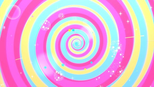 Rainbow Swirl And Sparkles - 24198122 Videohive Download