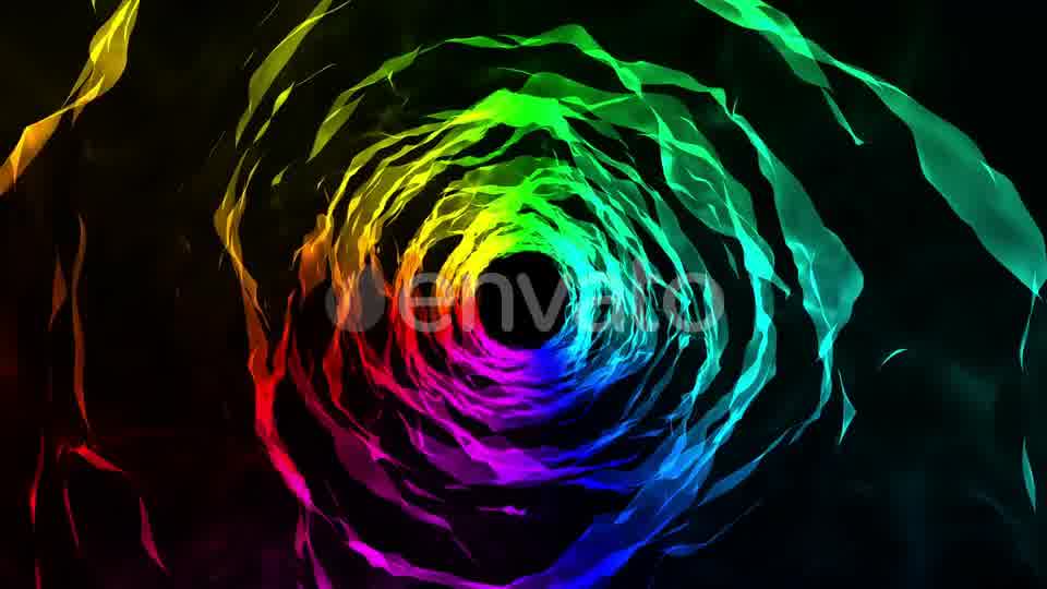 Rainbow Wave Tunnel 4 K Videohive 22589945 Motion Graphics Image 10