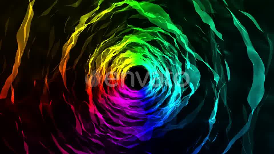 Rainbow Wave Tunnel 4 K Videohive 22589945 Motion Graphics Image 9
