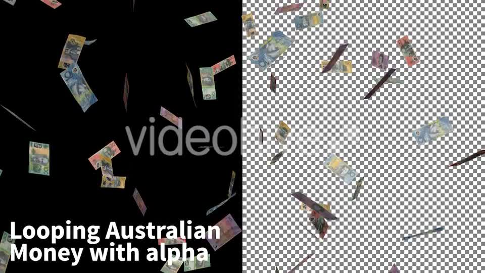 Raining Australian Currency Videohive 9788354 Motion Graphics Image 1