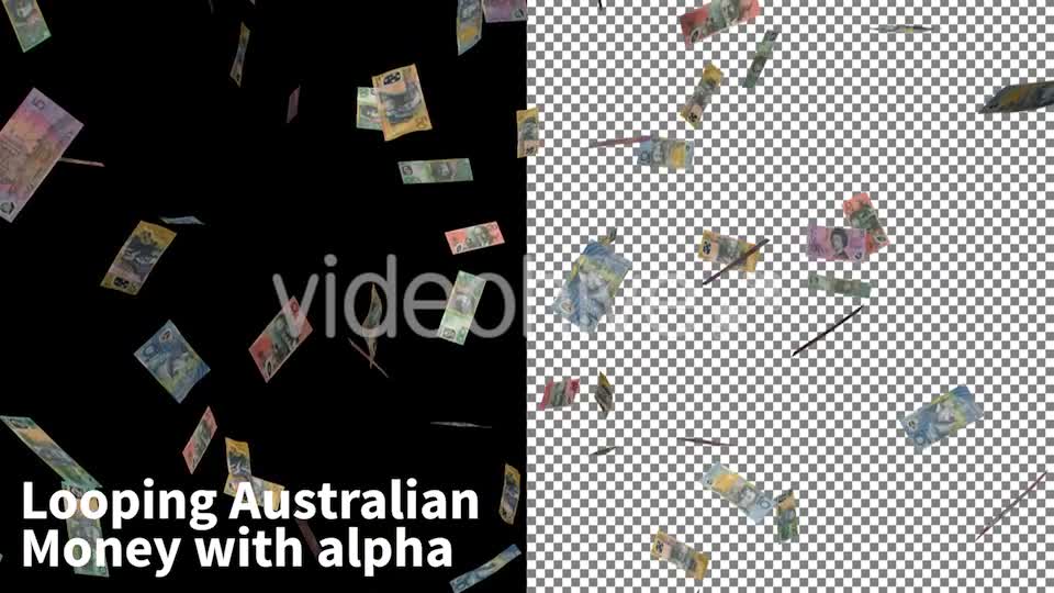Raining Australian Currency Videohive 9788354 Motion Graphics Image 7