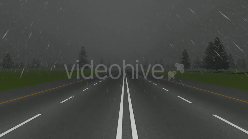 Rainy Road Videohive 19244955 Motion Graphics Image 5