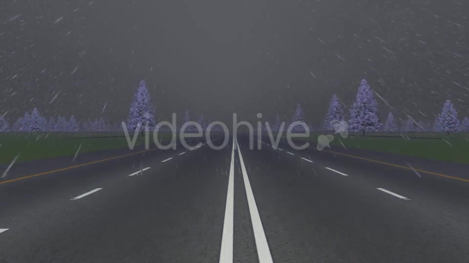 Rainy Road Videohive 19244955 Motion Graphics Image 7