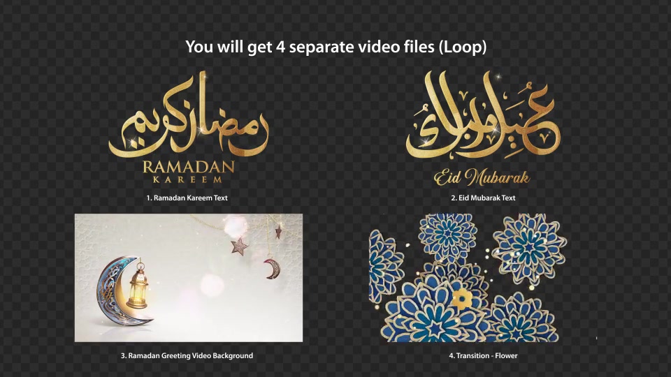 Ramadan Greeting Video Background Videohive 23792558 Motion Graphics Image 5