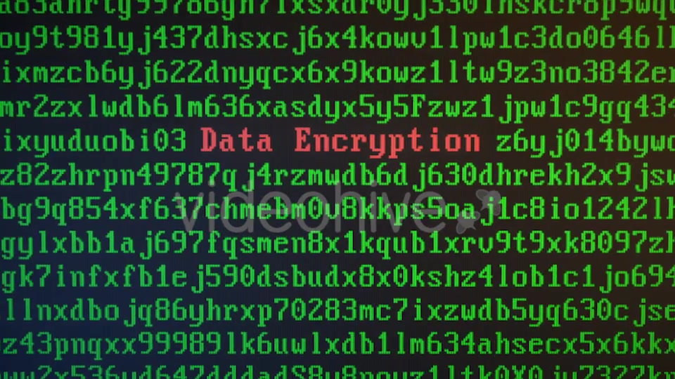 Random Letters and Numbers Data Encryption on a Computer Screen Videohive 20814165 Motion Graphics Image 6