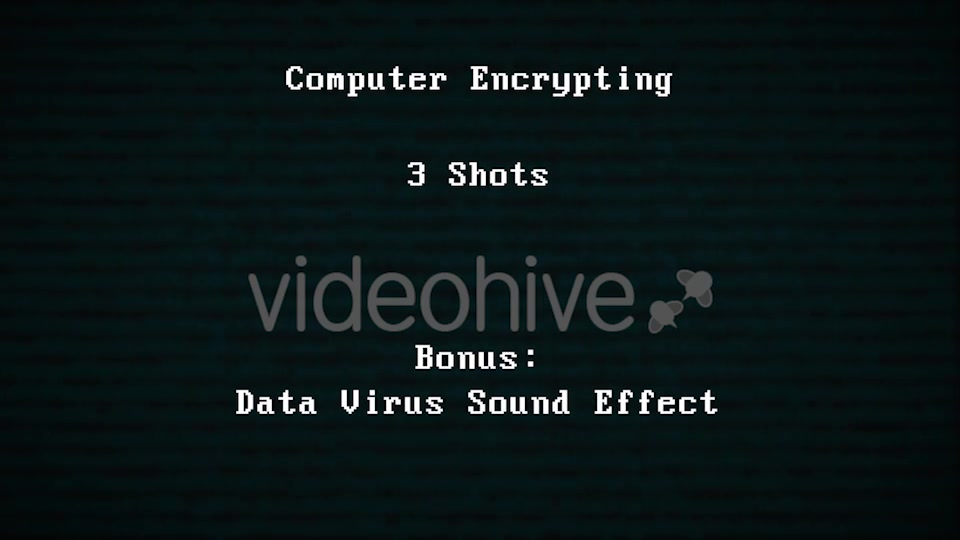 Random Letters and Numbers Encrypting on a Computer Screen Videohive 20851233 Motion Graphics Image 12