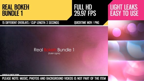 Real Bokeh Bundle 1 (Stylish Lights) - Download 4568672 Videohive