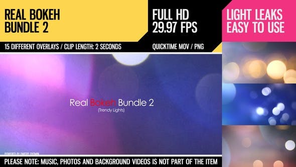 Real Bokeh Bundle 2 (Trendy Lights) - Download Videohive 4600681