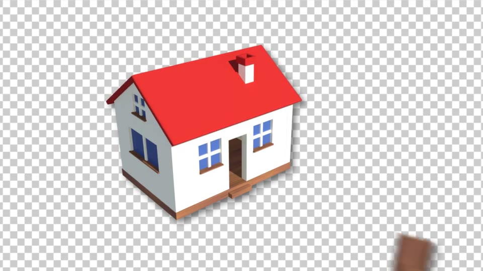 Real Estate House, Cartoon Style Videohive 8113603 Motion Graphics Image 2
