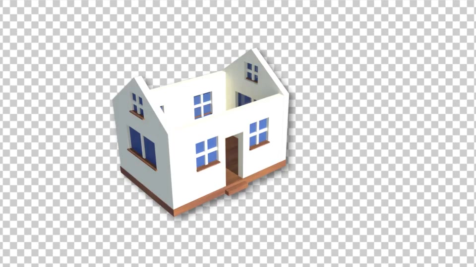 Real Estate House, Cartoon Style Videohive 8113603 Motion Graphics Image 5