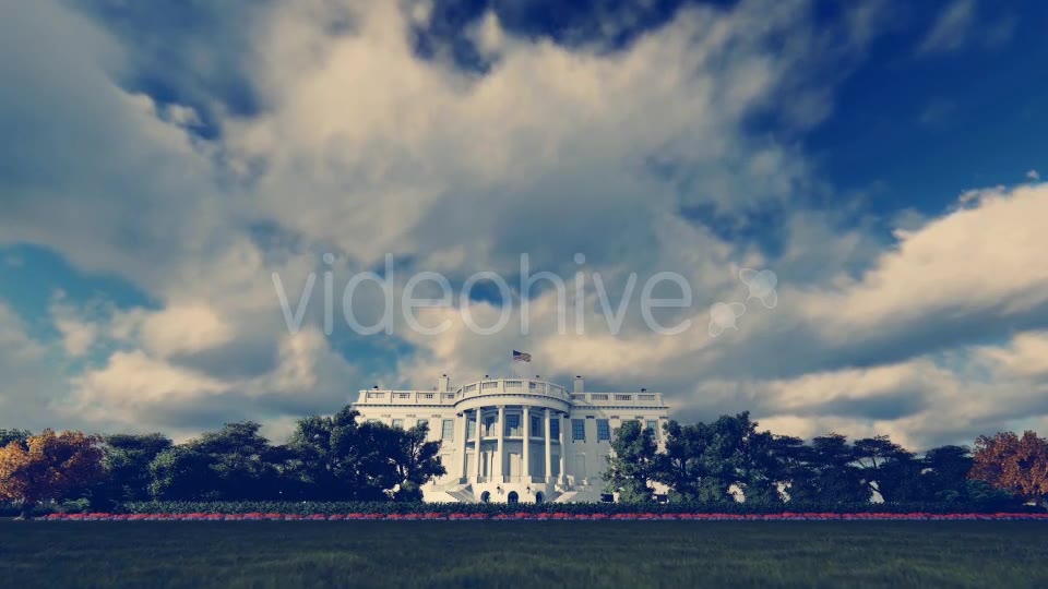 Realistic 3D The White House Videohive 16599873 Motion Graphics Image 2