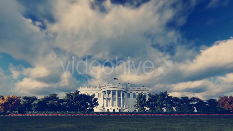 Realistic 3D The White House Videohive 16599873 Motion Graphics Image 3