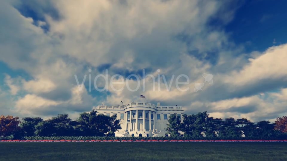 Realistic 3D The White House Videohive 16599873 Motion Graphics Image 5