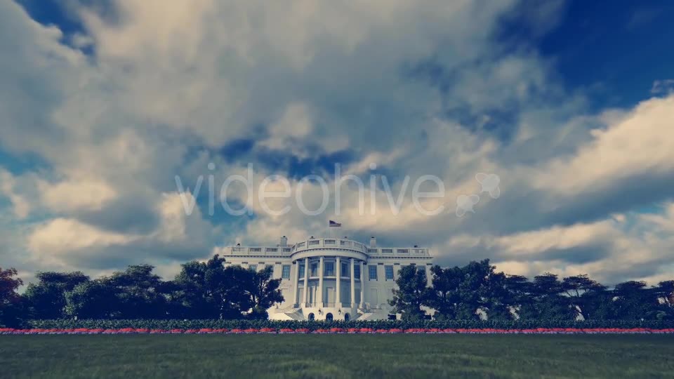 Realistic 3D The White House Videohive 16599873 Motion Graphics Image 7