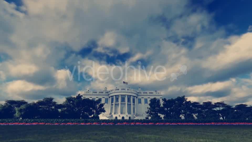 Realistic 3D The White House Videohive 16599873 Motion Graphics Image 9