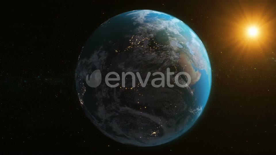 Realistic Earth Planet Loop Videohive 23114681 Motion Graphics Image 2