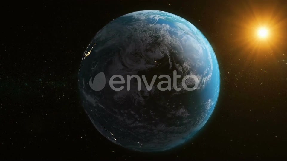 Realistic Earth Planet Loop Videohive 23114681 Motion Graphics Image 7