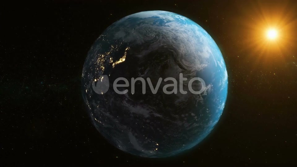 Realistic Earth Planet Loop Videohive 23114681 Motion Graphics Image 8