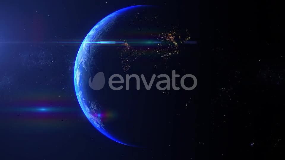 Realistic Earth Zoom Korea Videohive 25104027 Motion Graphics Image 1