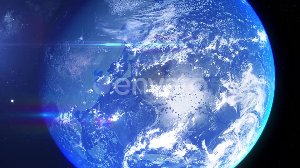 Realistic Earth Zoom Korea Videohive 25104027 Motion Graphics Image 4