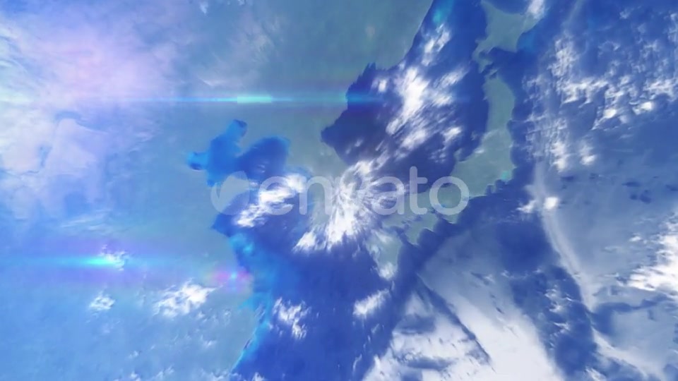 Realistic Earth Zoom Korea Videohive 25104027 Motion Graphics Image 5