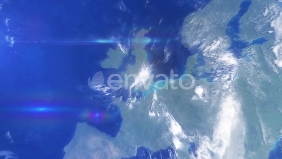 Realistic Earth Zoom United Kingdom Videohive 25104015 Motion Graphics Image 5
