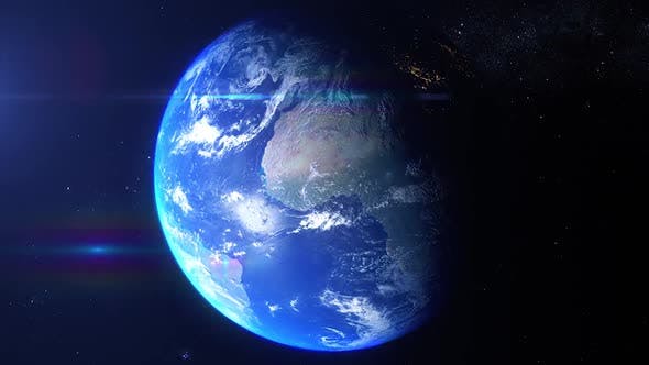 Realistic Earth Zoom United States New York - Videohive 25104024 Download