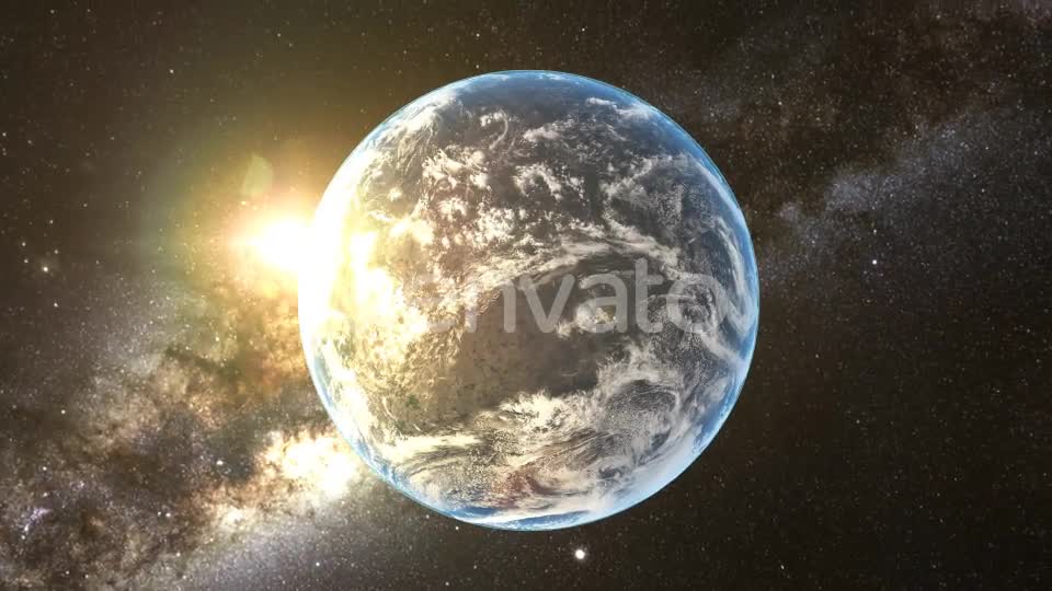 Realistic Earth Zoom Videohive 22435983 Motion Graphics Image 1